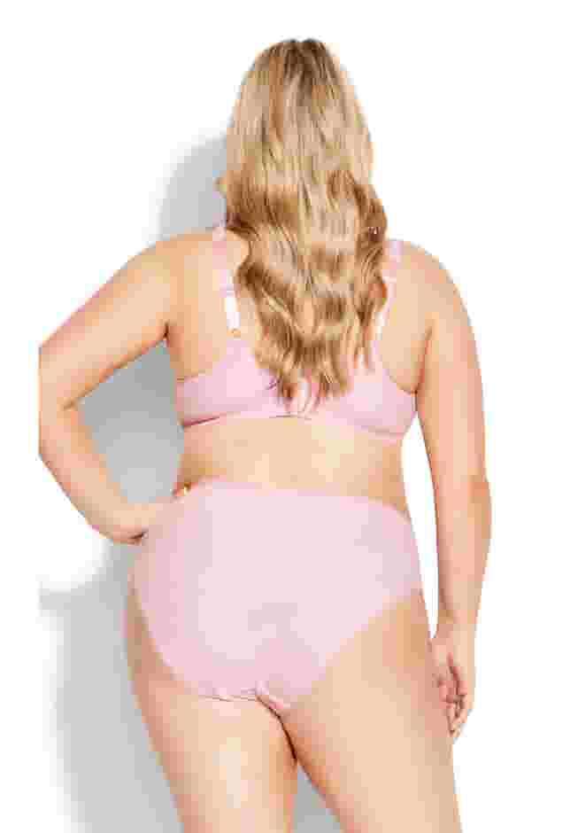 Fashion Microfiber Hi Cut Brief image number 1