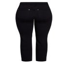 Tapered Knit Pull On Jean image number null