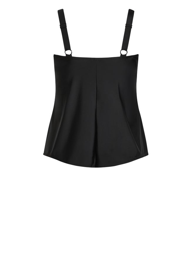 V Tiered Tankini Top image number 5