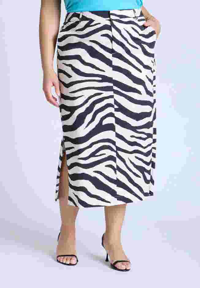 Printed Midi Skirt image number 2