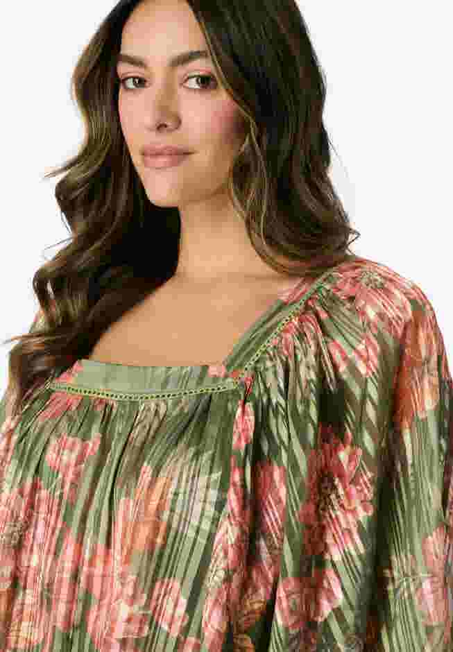Square Neck Lurex Blouse image number 3
