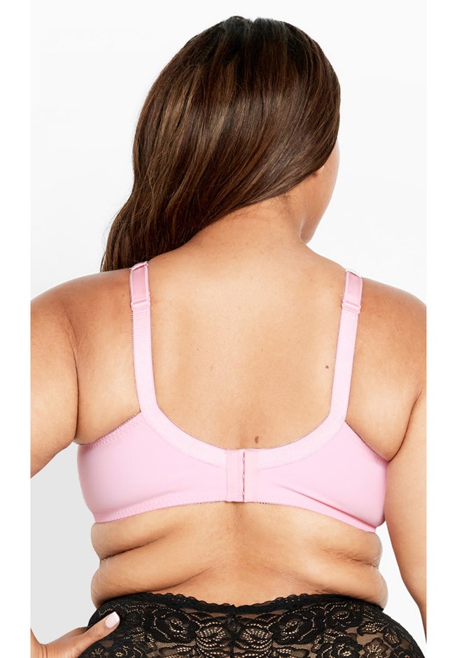 Embroidered Full Support Underwire Bra image number 1