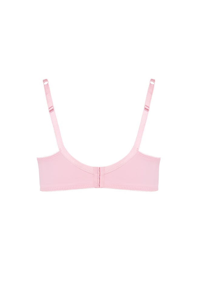 Embroidered Full Support Underwire Bra image number 3