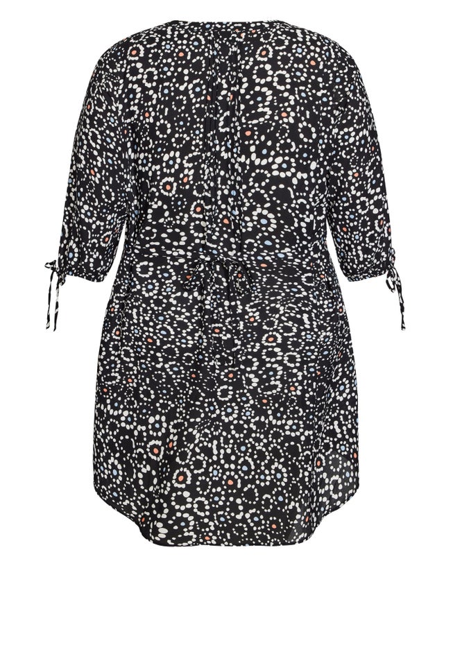 Woven Pr Shirt Dress image number 3