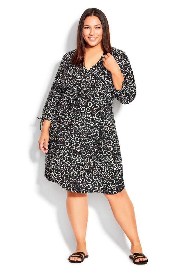 Woven Pr Shirt Dress image number 0