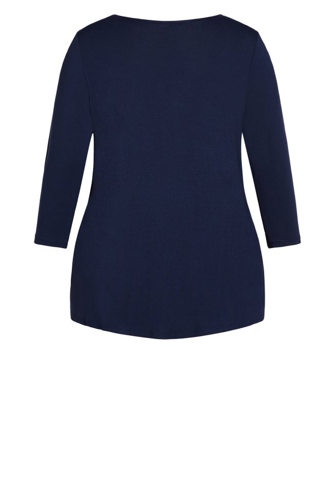 Milly Pleat Plain Top image number 5