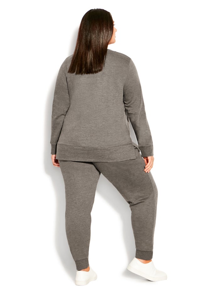 Hi Lo Sweat Top image number 4