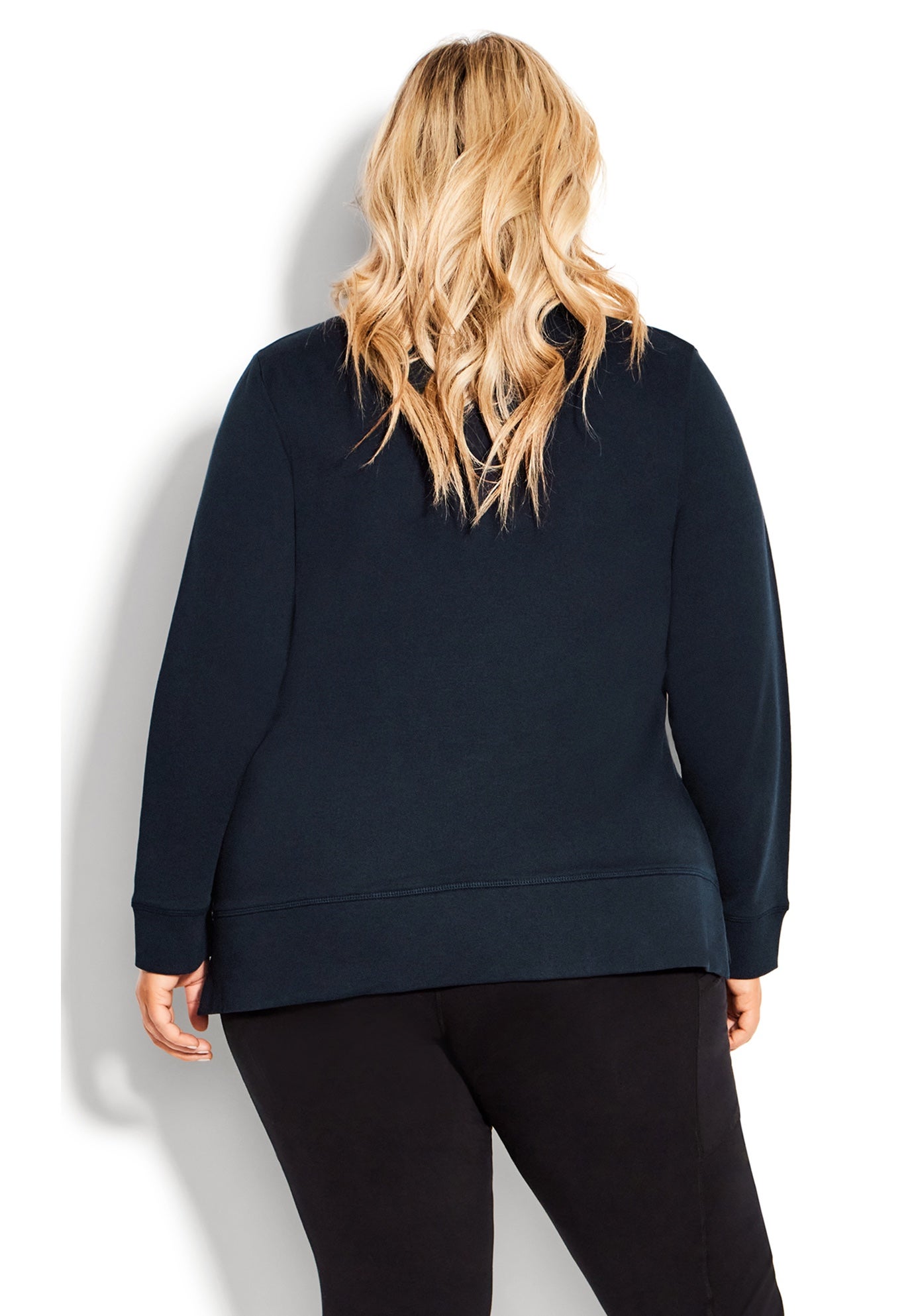 Hi Lo Sweat Top image number 1