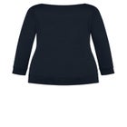 Hi Lo Sweat Top image number null