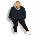 Hi Lo Sweat Top image number null