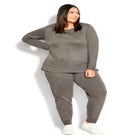 Hi Lo Sweat Top image number null