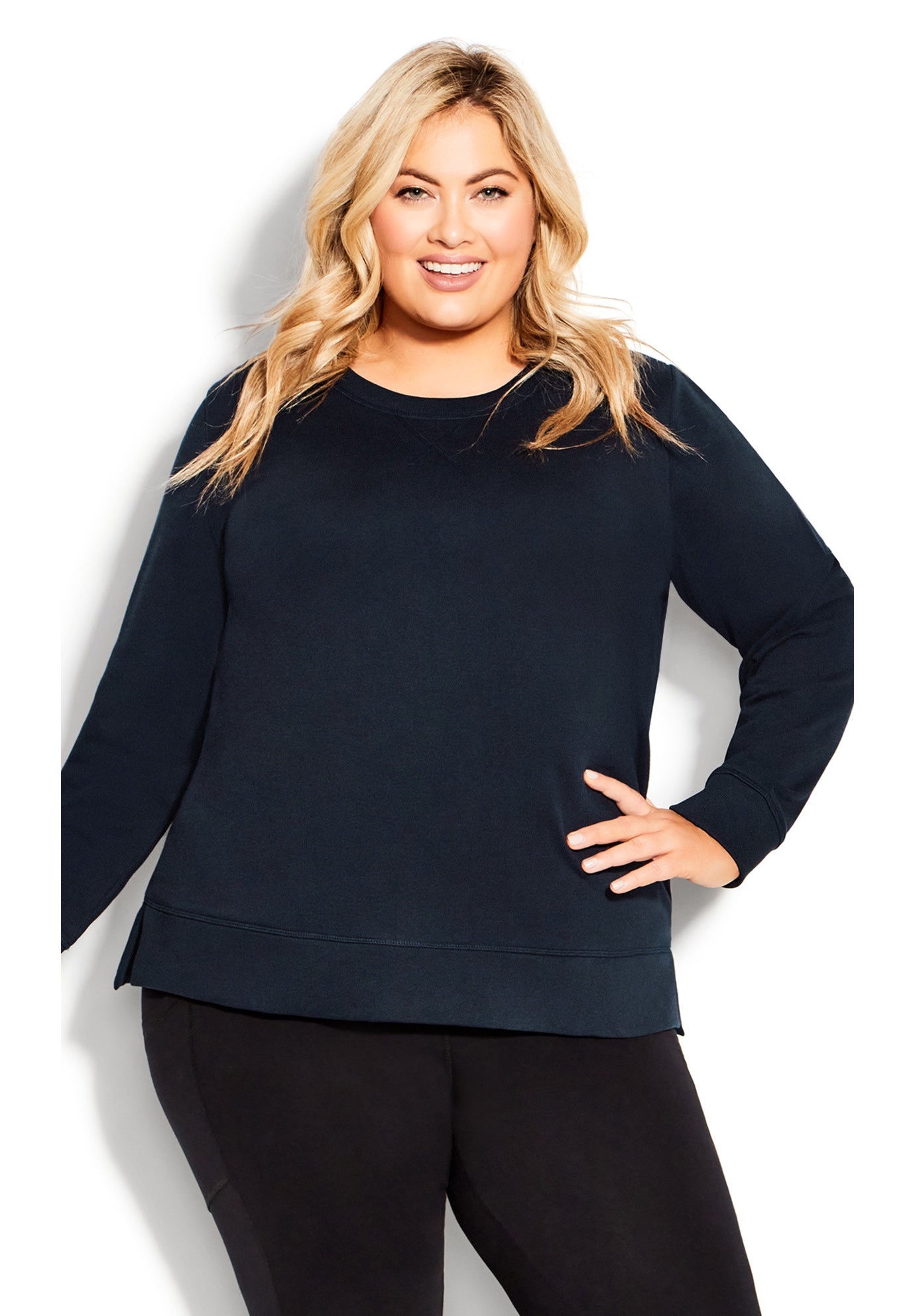 Hi Lo Sweat Top image number 0