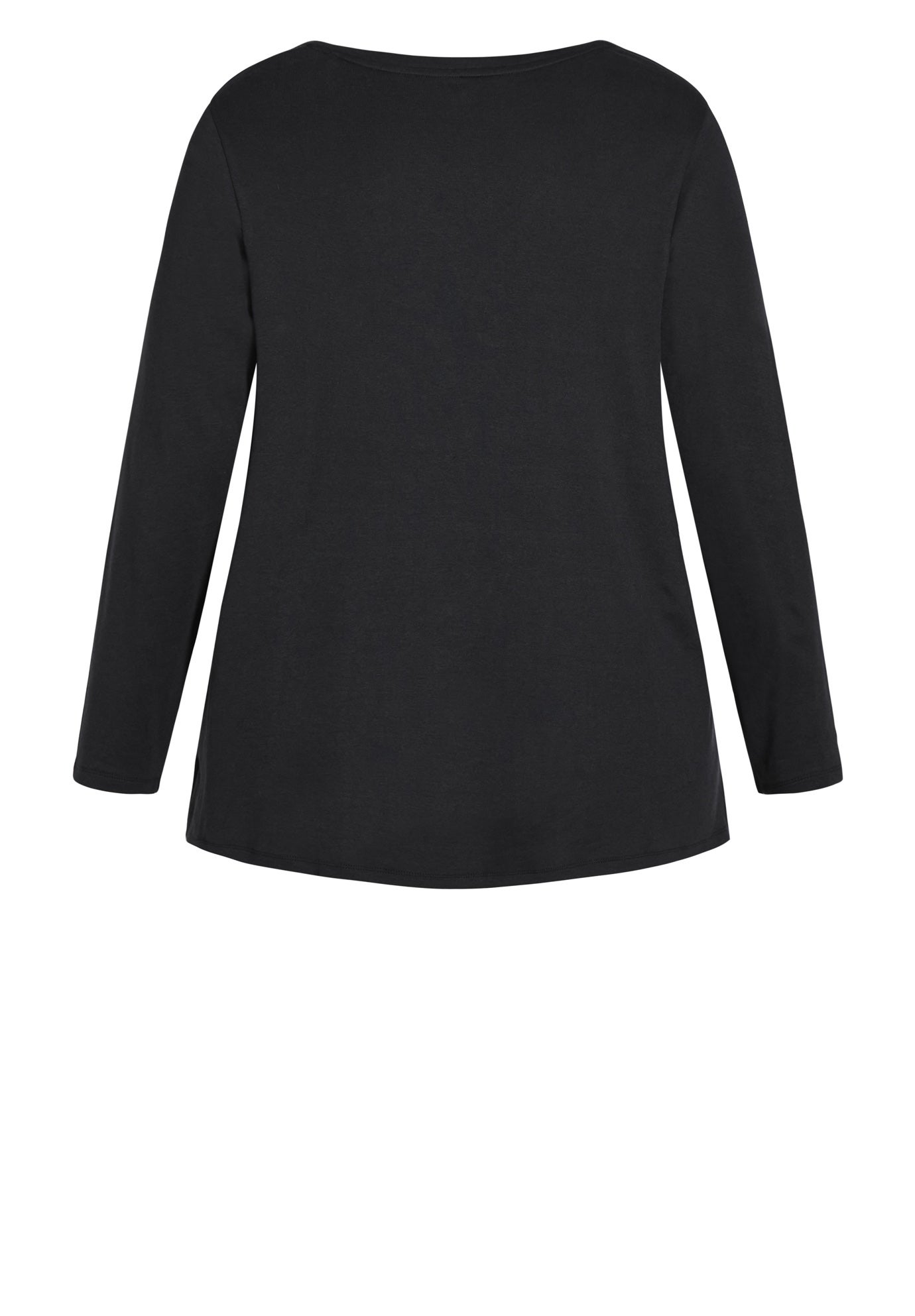 V-Neck Essential Long Sleeve Tee image number 5
