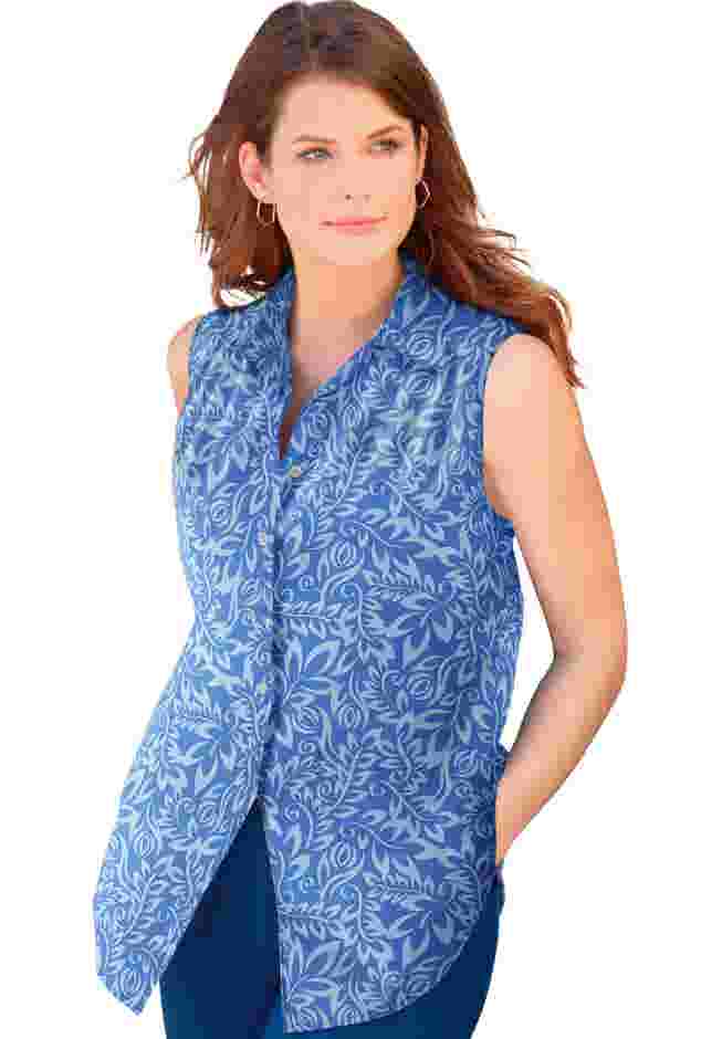 Kate Sleeveless Shirt image number 0
