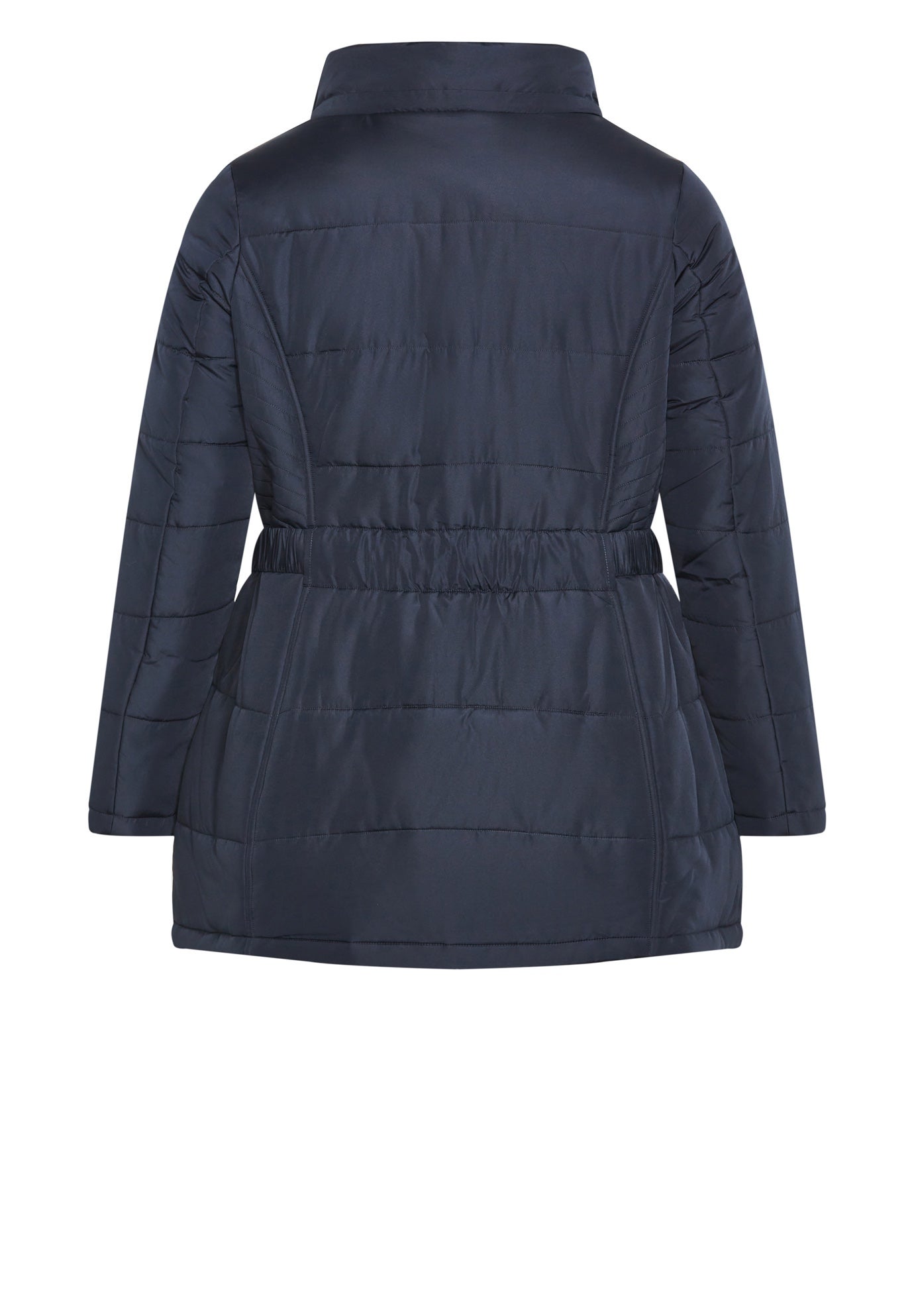 Belted Hood Puffer Coat image number 3