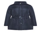 Belted Hood Puffer Coat image number null
