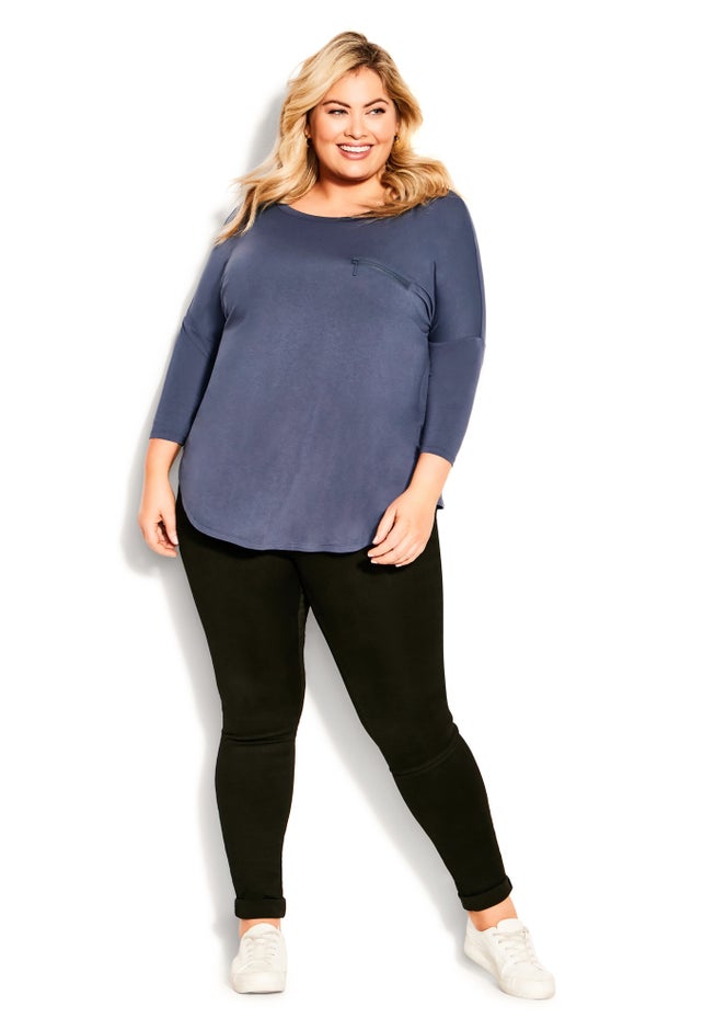 Neela Zip Plain Top image number 1