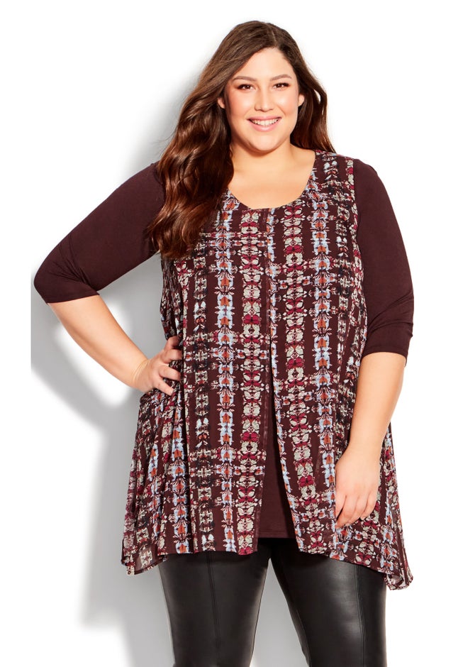 Harbor View Print Tunic image number 3