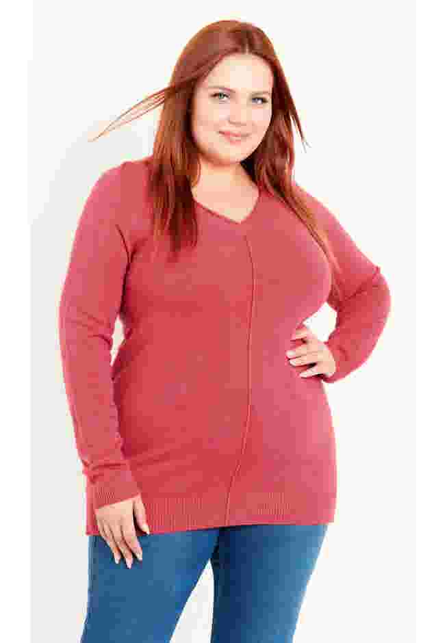 V Neck Sweater image number 0