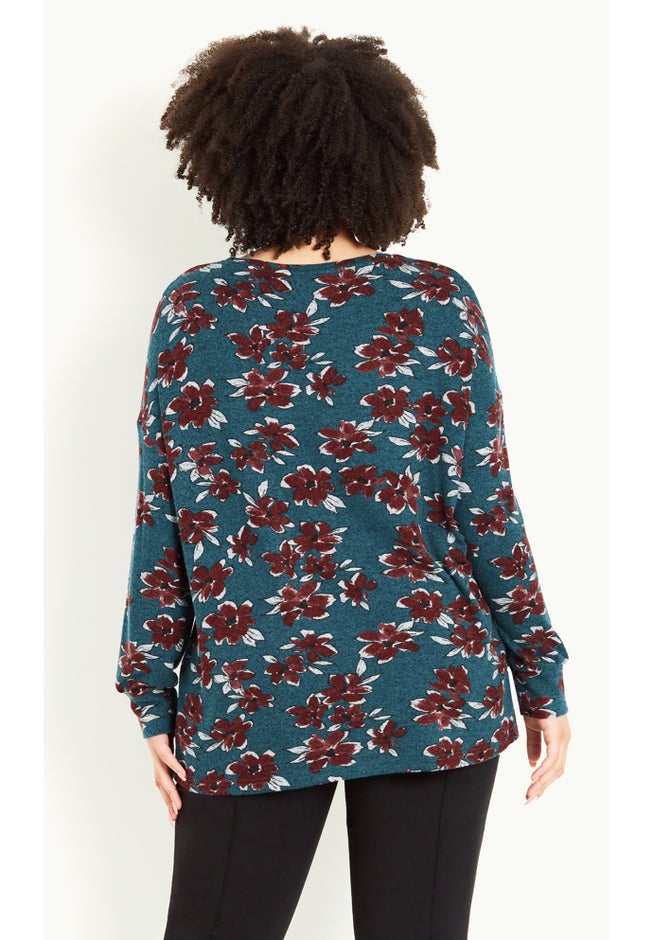 Soft Touch Floral Top image number 1