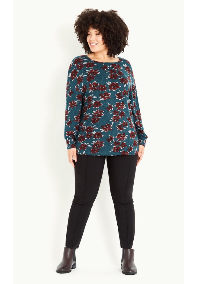 Soft Touch Floral Top image number 2