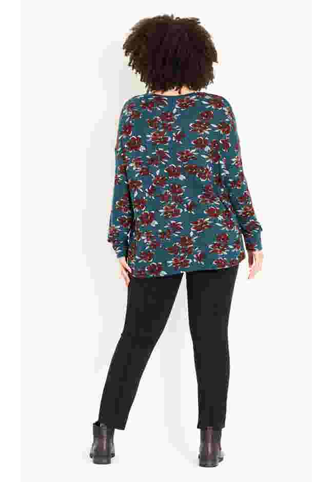 Soft Touch Floral Top image number 3