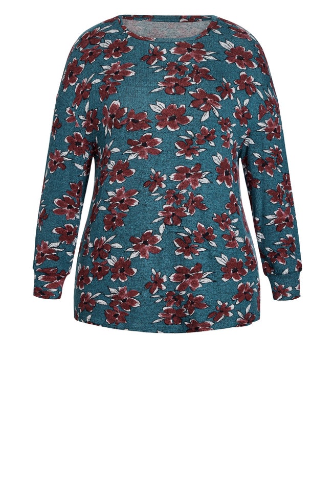 Soft Touch Floral Top image number 4