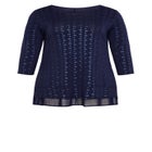 Foil Print Tunic image number null