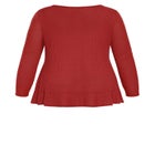 Waffle Ruffle Tunic image number 4