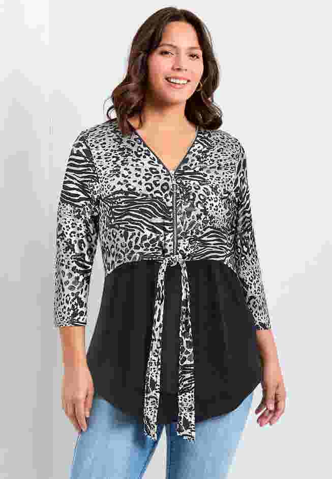 Lia Contrast Top image number 0