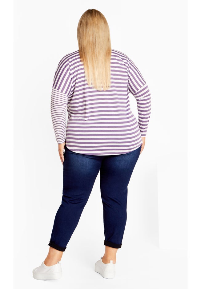 Sina Stripe Top image number null