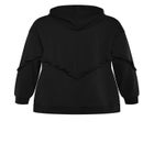 Frill Plain Hoodie image number 4