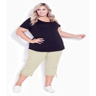 Cotton Cinch Capri image number null