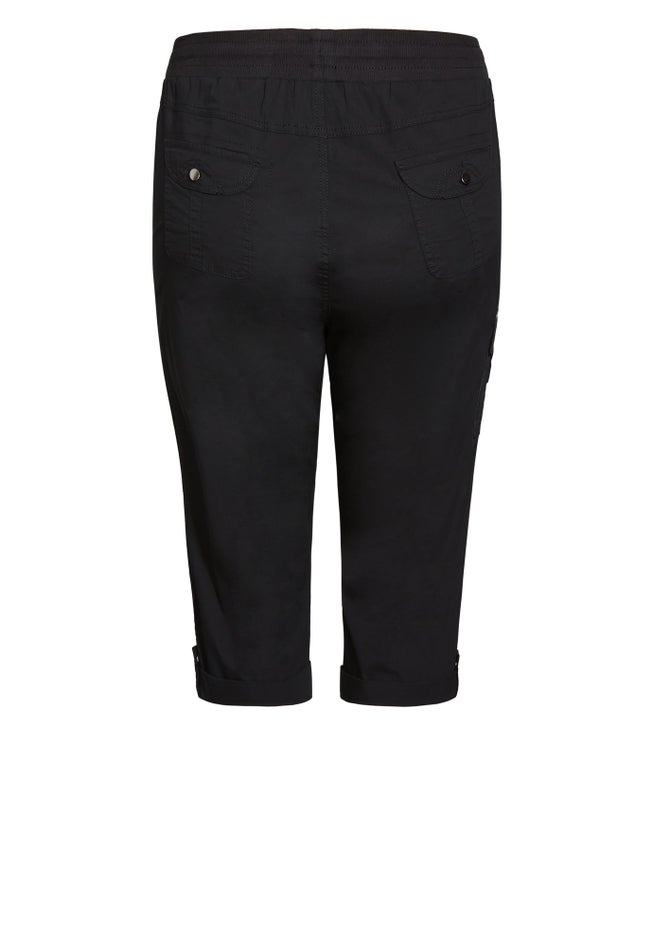 Cotton Roll Up Capri image number 3