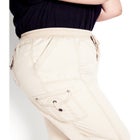 Cotton Roll Up Capri image number null