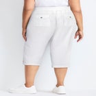 Cotton Roll Up Capri image number null