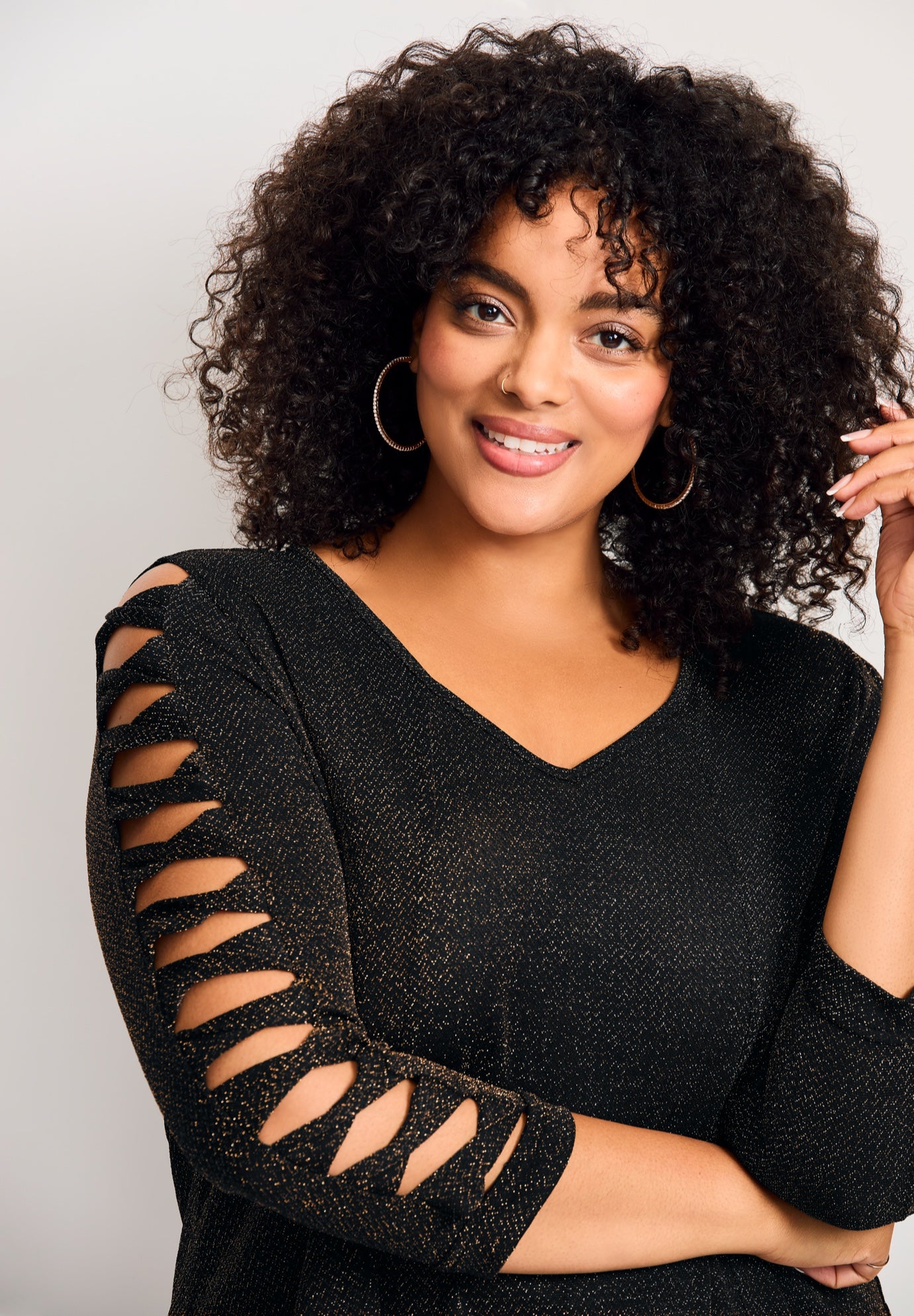 Glam Sleeve Detail Tunic image number 1