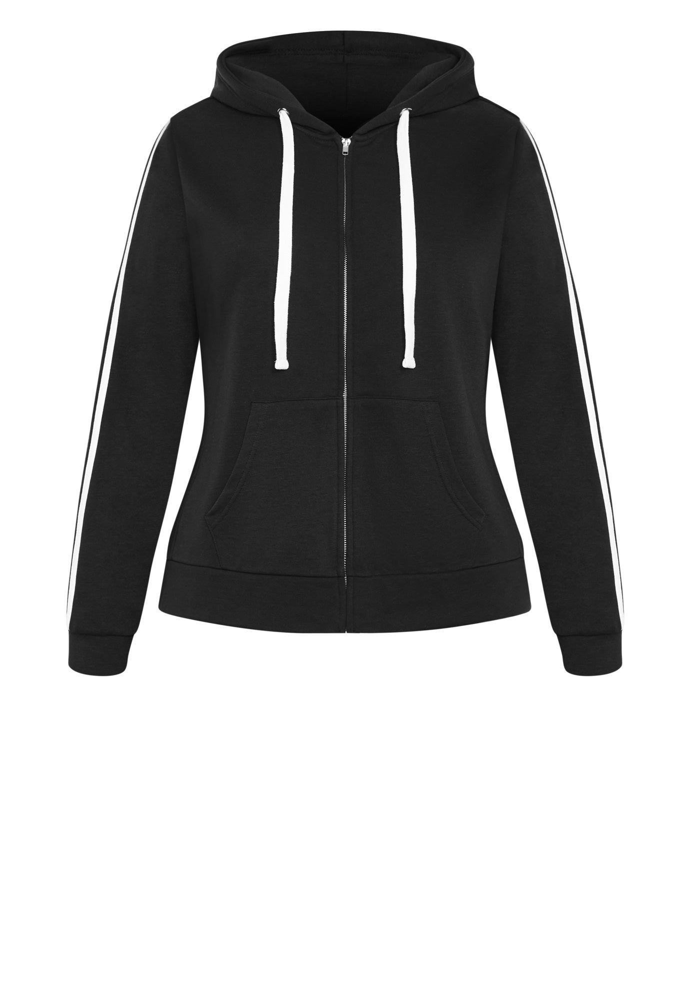 Side Stripe Zip Hoodie image number 3