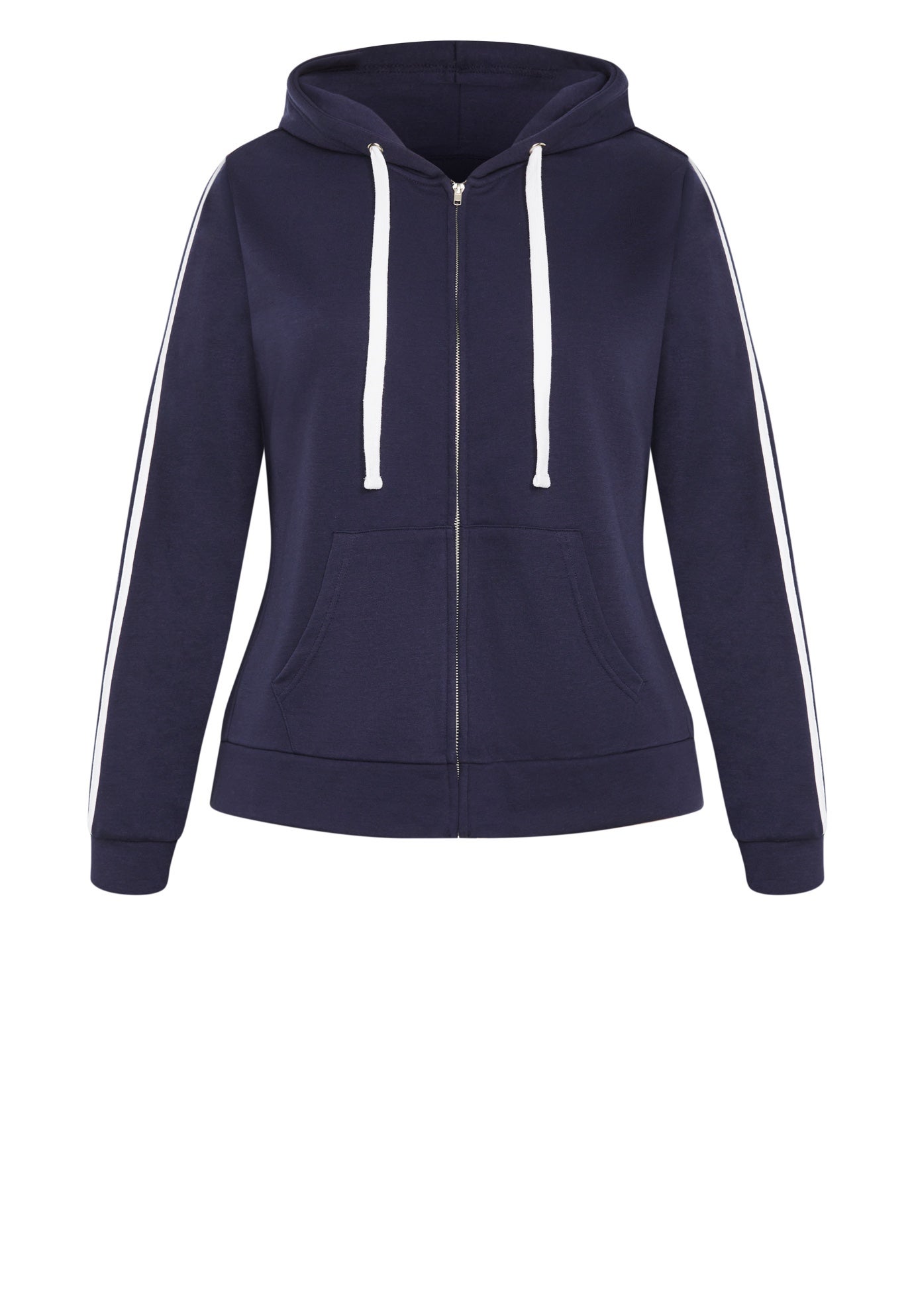 Side Stripe Zip Hoodie image number 3