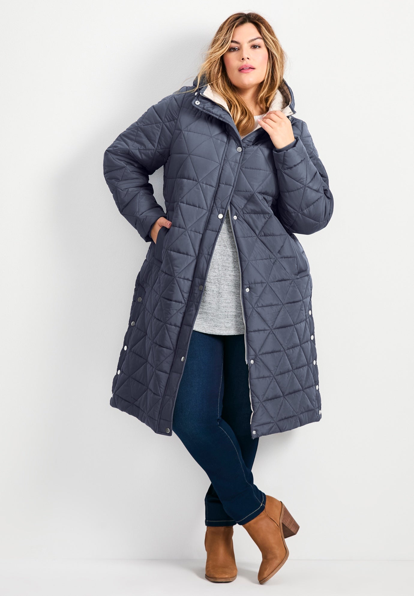 Quinn Longline Puffer Jacket image number 0