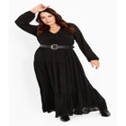 Desi Ruffle Dress image number null