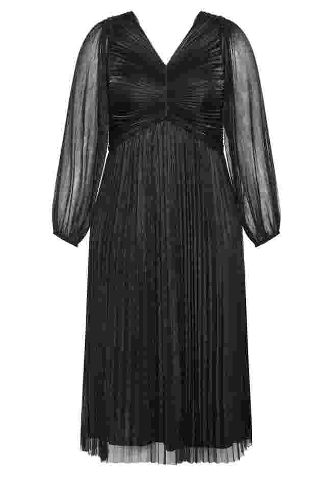 Pleated Plisse Dress image number 3