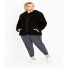 Kyla Fleece Zip Front Jacket image number null