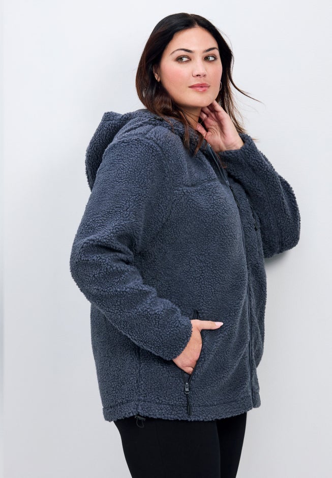 Kyla Fleece Zip Front Jacket image number 2