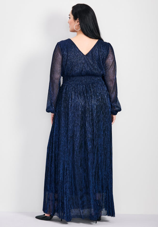 Lucia Plisse Maxi Dress image number 1