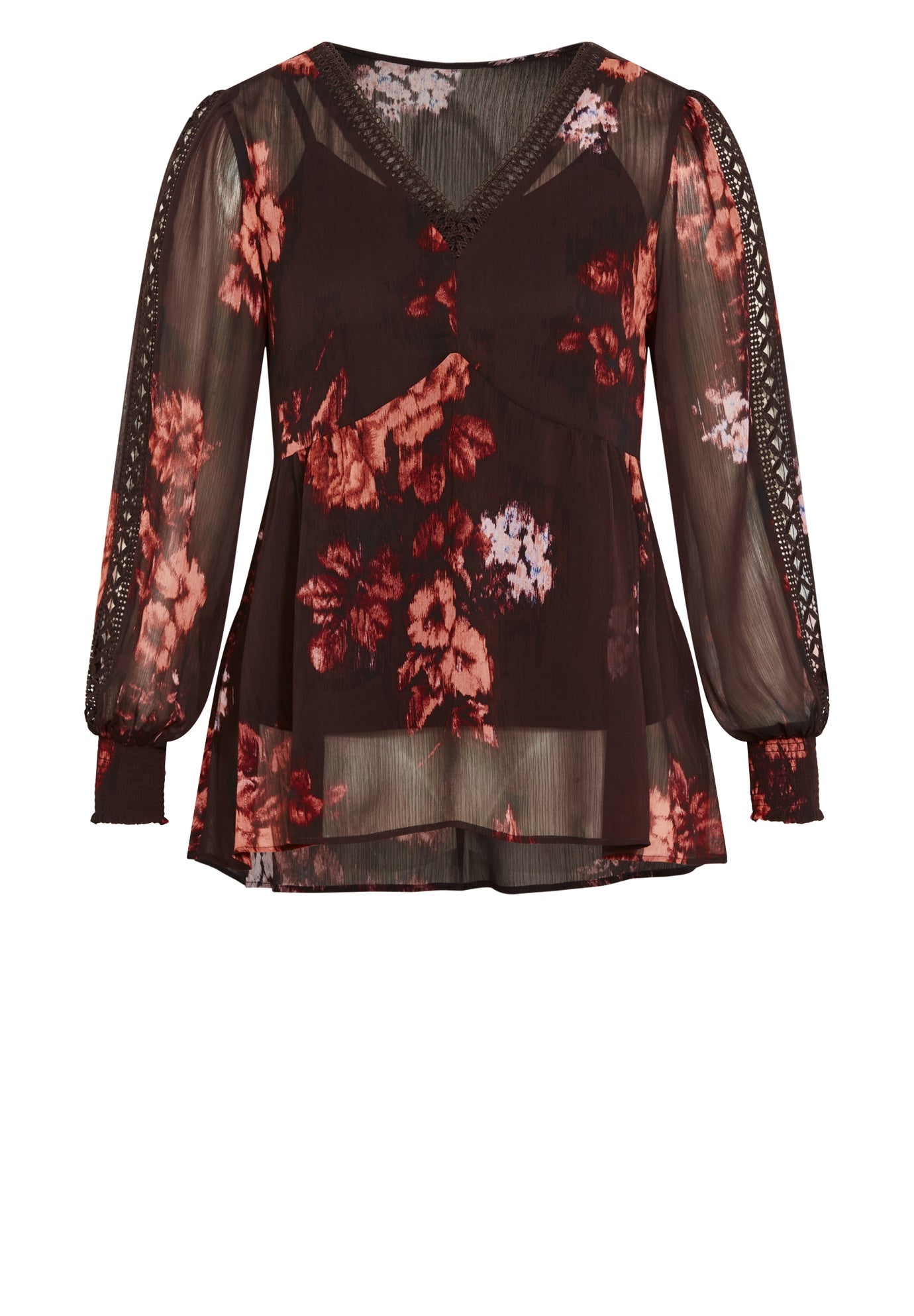 Hailey Print Top image number 4