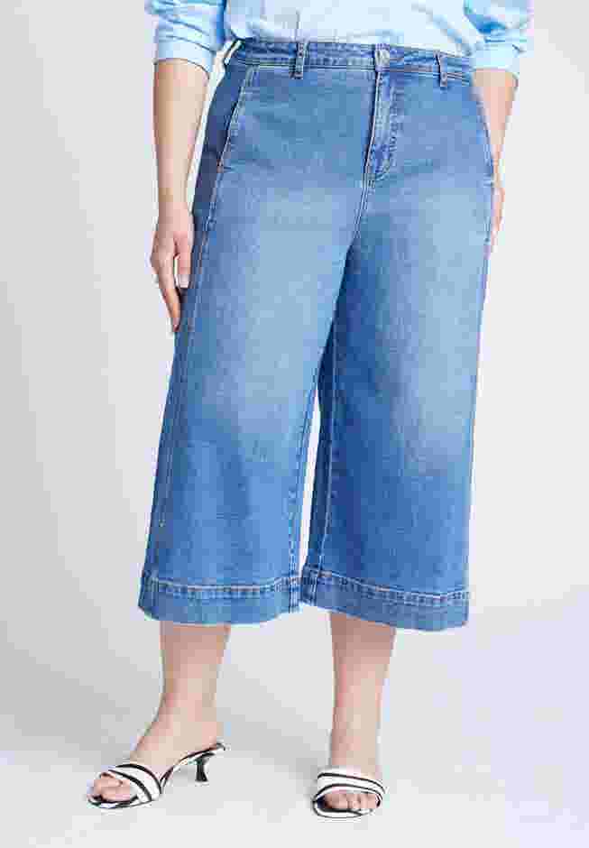 Denim Culotte image number 2