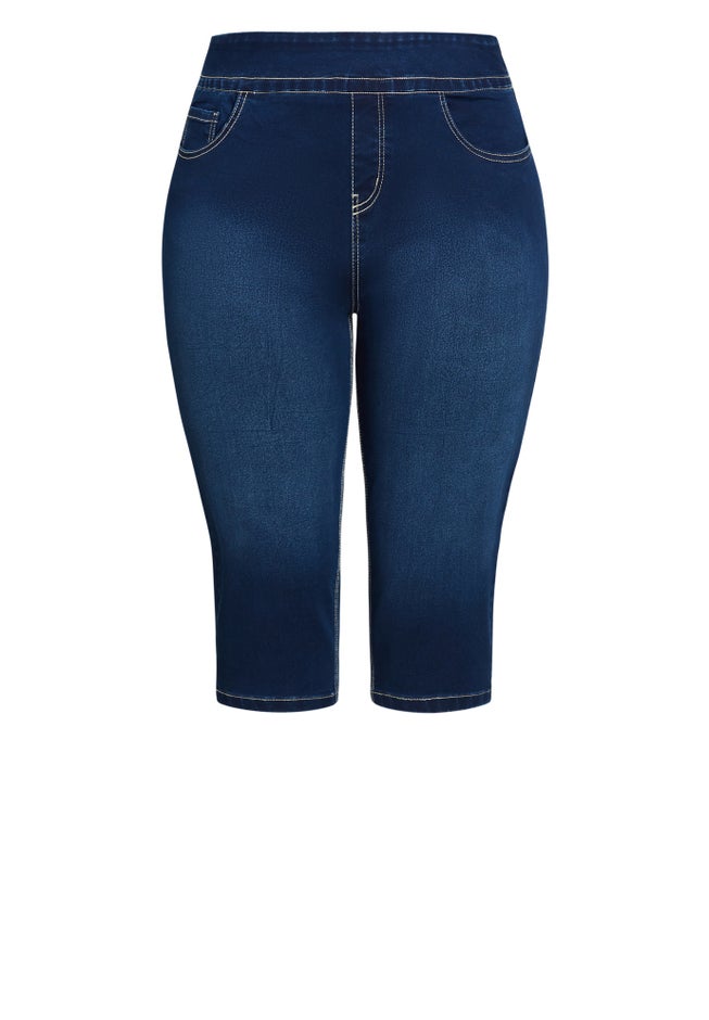 Butter Denim Lattice Jean image number null