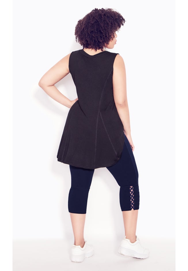 Cross Hem Legging image number 1