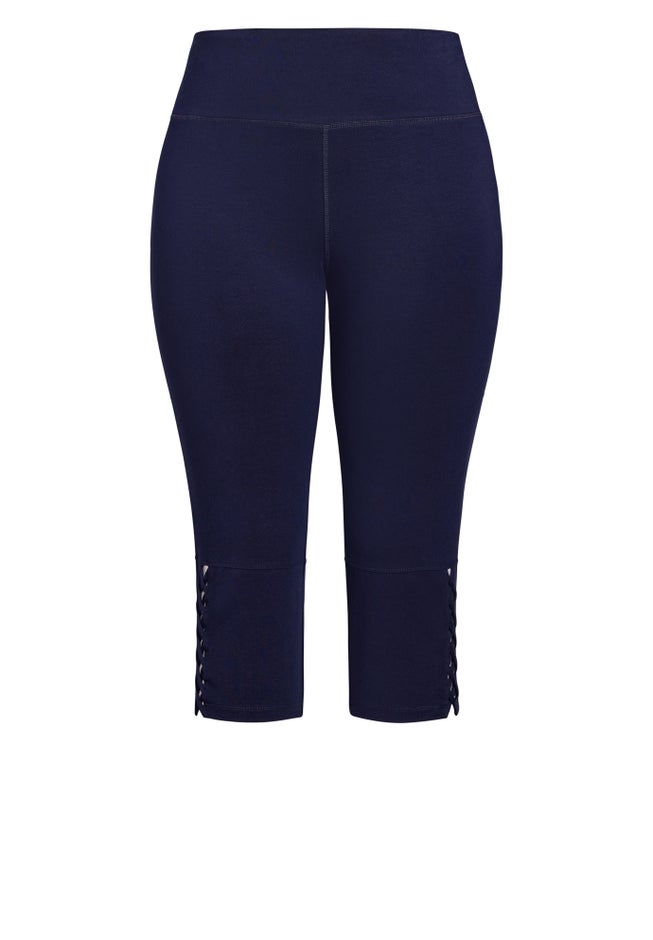 Cross Hem Legging image number 2